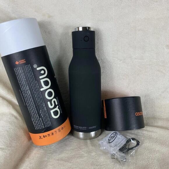 ASOBU Wireless Double Wall Insulated Stainless Steel Bottle Bluetooth Speaker - Picture 6 of 11
